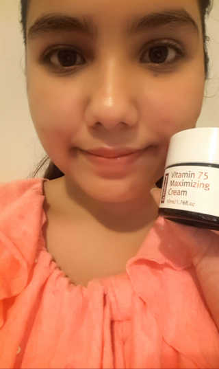 바이 위시트랜드 VITAMIN 75 CREAM — 4.5점을 준 리뷰어가 2017년 2월 올린 사용 사진