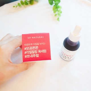 쏘내추럴 레드 필 팅글 세럼 오리지널 — 5점을 준 리뷰어가 2019년 8월 올린 사용 사진