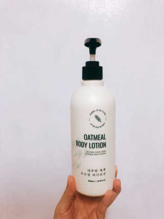 (주)에네스티 내추럴 촉촉  오트밀 바디로션 500ml — 5점을 준 리뷰어가 2019년 10월 올린 사용 사진