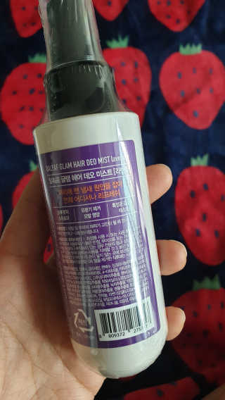 달리프 글램 헤어 데오미스트 100ml 라벤더 or 플라워 — 5점을 준 리뷰어가 2020년 3월 올린 사용 사진