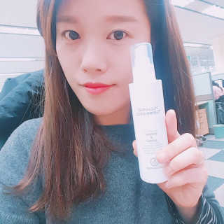 [더마허브] 스킨룩스 더마미스트 150ml — 5점을 준 리뷰어가 2018년 3월 올린 사용 사진