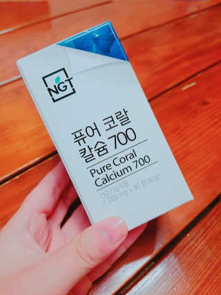 네츄럴굿띵스 퓨어 코랄 칼슘 700 30일분 — 4.67점을 준 리뷰어가 2018년 9월 올린 사용 사진