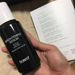 보쏘드 BOSOD 브라이트닝 세럼 — 4.33점을 준 리뷰어가 2019년 6월 올린 사용 사진