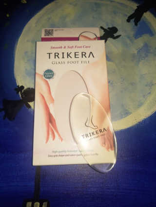 TRIKERA – 피부에 흠집이없는 발 스크럽 제품 — 5점을 준 리뷰어가 2019년 12월 올린 사용 사진