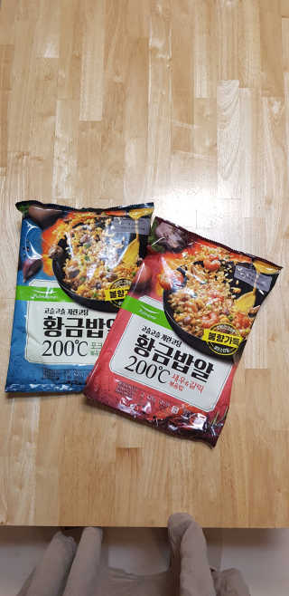 장안의 화제 황금볶음밥, 풀무원 황금밥알 200℃ — 4.5점을 준 리뷰어가 2019년 9월 올린 사용 사진