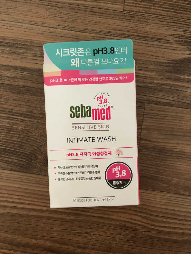 세바메드 인티메이트 워시 pH3.8 - 여성청결제 리뷰 사진