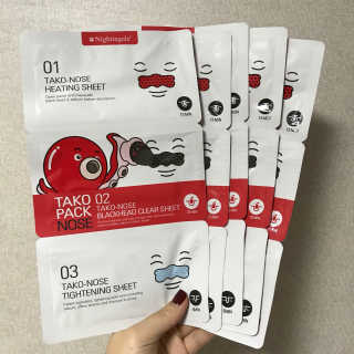 나이팅게일 TAKO PACK NOSE [문어코팩] — 5점을 준 리뷰어가 2017년 9월 올린 사용 사진
