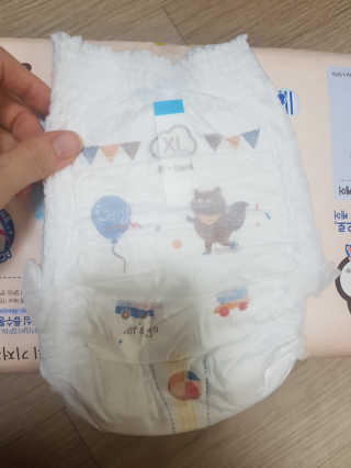 보솜이 액션핏 팬티형 — 5점을 준 리뷰어가 2019년 3월 올린 사용 사진