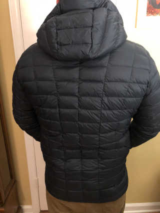 MRD PFC 프리 DWR SlimFit 경량 700FP 다운 JK — 5점을 준 리뷰어가 2019년 12월 올린 사용 사진