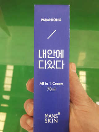 맨즈스킨 파란통 내안에다있다 — 4점을 준 리뷰어가 2018년 3월 올린 사용 사진