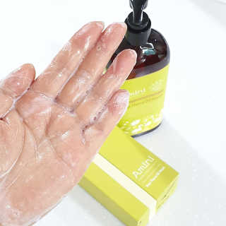 아미니 비노테라 오일워시 400ml 대용량 — 5점을 준 리뷰어가 2019년 7월 올린 사용 사진
