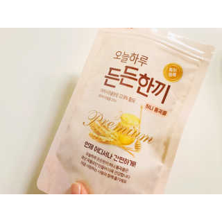 [정선드림] 오늘하루 든든한끼 허니통곡물 1BOX — 5점을 준 리뷰어가 2019년 10월 올린 사용 사진