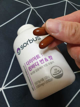소버스 다이어트 린바디 번앤컷 — 5점을 준 리뷰어가 2019년 10월 올린 사용 사진