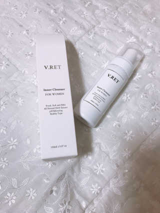 V.RET 브이렛 여성청결제 — 3.33점을 준 리뷰어가 2018년 7월 올린 사용 사진