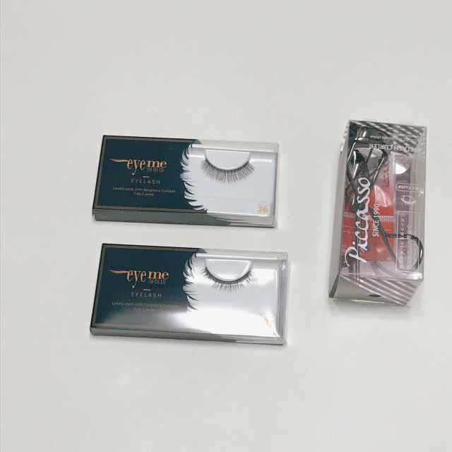피카소 속눈썹 접착제 2종 + 아이미속눈썹 2종 리뷰 사진
