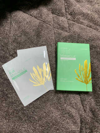 보타메디 씨놀®미라클마스크팩 — 5점을 준 리뷰어가 2019년 1월 올린 사용 사진
