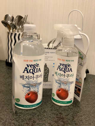 베지아쿠아 475ml + 리필 1000ml 1Set — 5점을 준 리뷰어가 2019년 11월 올린 사용 사진