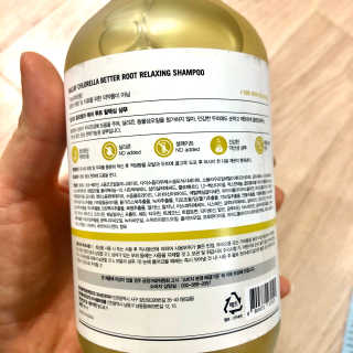 달리프 클로렐라 베러 루트 릴렉싱 샴푸 500ml — 5점을 준 리뷰어가 2020년 1월 올린 사용 사진