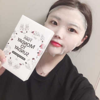 먼데이 투 썬데이 MONSUN 원 위크 트리트먼트 마스크 — 4점을 준 리뷰어가 2019년 4월 올린 사용 사진