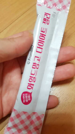 프롬바이오 다이어트엔와일드망고 젤리 — 5점을 준 리뷰어가 2019년 10월 올린 사용 사진