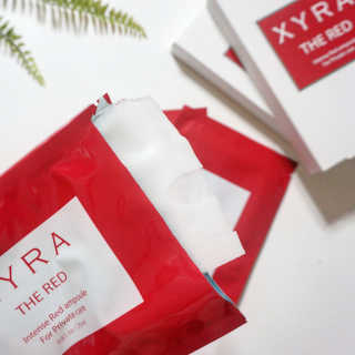 XYRA 자이라 더 레드 마스크 — 5점을 준 리뷰어가 2019년 5월 올린 사용 사진
