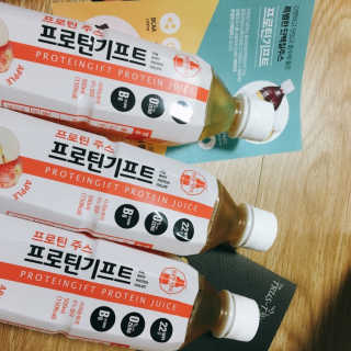 프로틴주스 프로틴기프트 — 4점을 준 리뷰어가 2019년 3월 올린 사용 사진