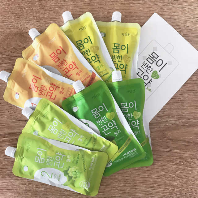몸이반한 이중 곤약젤리 저칼로리4종_총8파우치 리뷰 사진