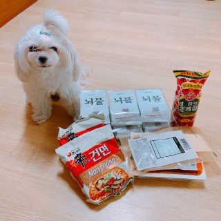 [강남,강서지역 한정]온라인편의점 나우픽 2만원 쿠폰 — 4점을 준 리뷰어가 2019년 3월 올린 사용 사진
