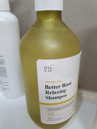달리프 클로렐라 베러 루트 릴렉싱 샴푸 500ml — 5점을 준 리뷰어가 2019년 11월 올린 사용 사진