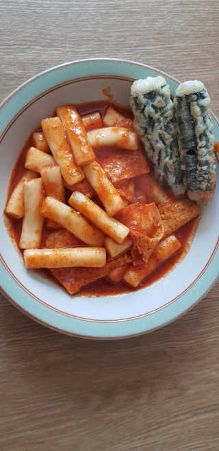 화곡미담 옛날 떡볶이 — 4.5점을 준 리뷰어가 2020년 3월 올린 사용 사진