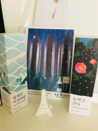 르플랑 제주 패브릭 퍼퓸 60ml 8종 — 5점을 준 리뷰어가 2018년 9월 올린 사용 사진