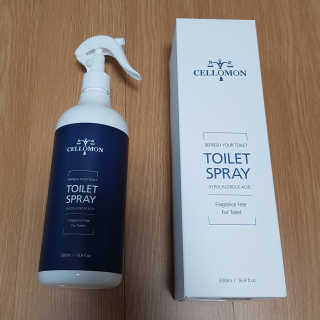 셀로몬 토일렛 스프레이 500ml — 5점을 준 리뷰어가 2018년 5월 올린 사용 사진