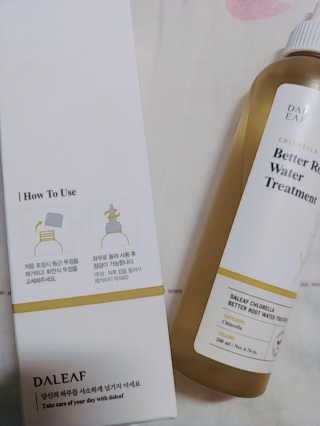 달리프 클로렐라 베러 루트 워터트리트먼트 200ml — 5점을 준 리뷰어가 2020년 3월 올린 사용 사진