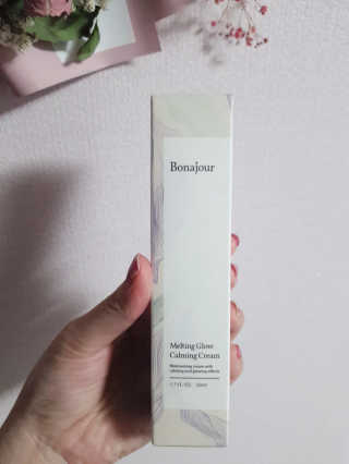 보나쥬르 멜팅 글로우 카밍 크림 50ml — 1점을 준 리뷰어가 2020년 1월 올린 사용 사진