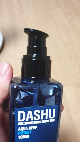 다슈코리아 다슈 맨즈 아쿠아 딥 포텐 토너 153ml — 5점을 준 리뷰어가 2019년 7월 올린 사용 사진