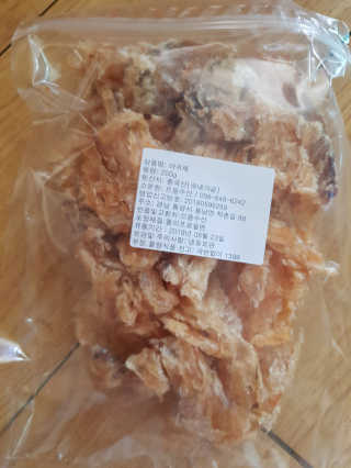 맛있는 통영 최고의 술안주 주전부리 아귀채 200g+200g — 4.33점을 준 리뷰어가 2018년 8월 올린 사용 사진