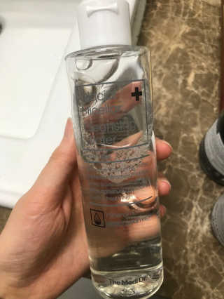 [더메디닥터] 글리셜 미셀라 클렌징 워터 — 5점을 준 리뷰어가 2019년 3월 올린 사용 사진