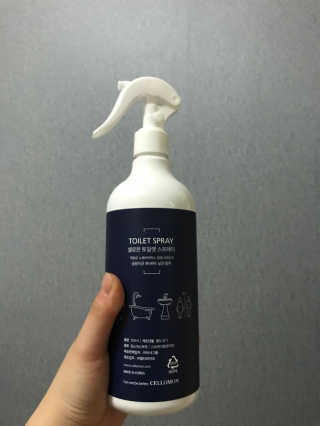 셀로몬 토일렛 스프레이 500ml — 4점을 준 리뷰어가 2018년 5월 올린 사용 사진
