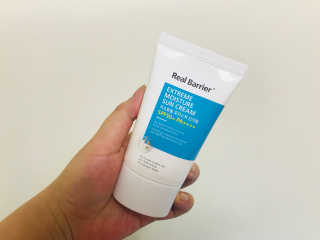 리얼베리어 익스트림 모이스처 선크림 SPF50+ PA++++ — 4.67점을 준 리뷰어가 2018년 4월 올린 사용 사진