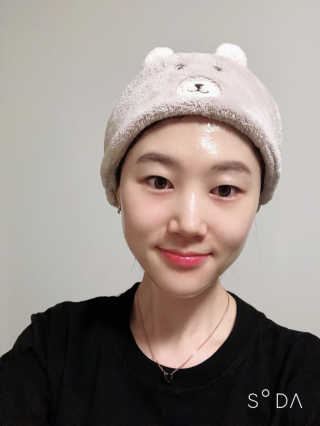메디힐-바이오 캡슐인 드롭 마스크 3종 — 5점을 준 리뷰어가 2019년 4월 올린 사용 사진