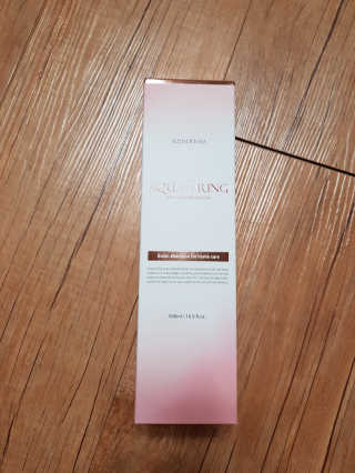 아쿠아큐링 아쿠아S링 퓨어리프레싱 헤어케어 500ml — 4.33점을 준 리뷰어가 2018년 8월 올린 사용 사진