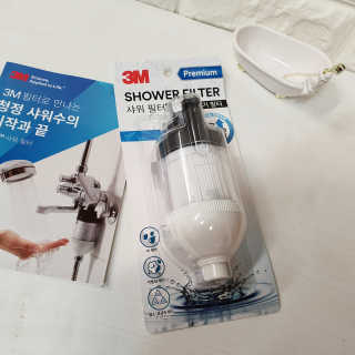 3M™ 프리미엄 샤워필터 — 5점을 준 리뷰어가 2019년 8월 올린 사용 사진