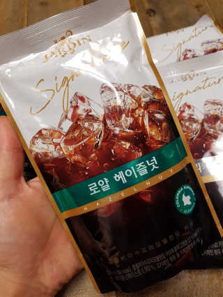 (주)쟈뎅 쟈뎅 시그니처 블랙, 헤이즐넛 230ml — 4점을 준 리뷰어가 2018년 7월 올린 사용 사진