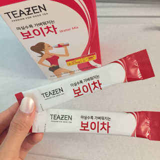 티젠 보이차 + 마이보틀 세트 — 5점을 준 리뷰어가 2018년 6월 올린 사용 사진