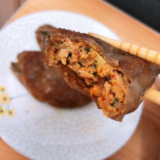 유천냉면 유천 비빔냉면 2인분+메밀지짐만두 280g — 4.17점을 준 리뷰어가 2018년 6월 올린 사용 사진