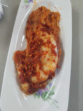 땡땡쿡 더 맛있게 매운 더 실비김치 1.2kg — 1점을 준 리뷰어가 2019년 8월 올린 사용 사진