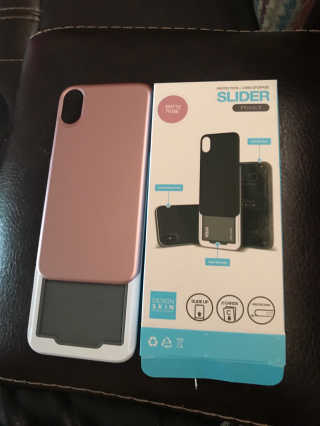 디자인스킨 아이폰 엑스를위한 DesignSkin 슬라이더 케이스 — 4.75점을 준 리뷰어가 2018년 4월 올린 사용 사진