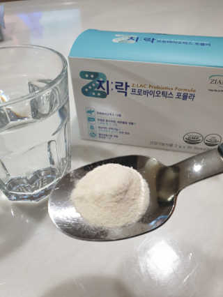 지노바 지락프로바이오틱스포뮬라 — 5점을 준 리뷰어가 2019년 11월 올린 사용 사진