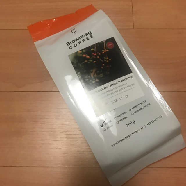 브라운백커피 스페셜티 브라질 RFN 리뷰 사진
