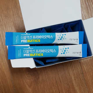 메이준뉴트리 이승남 원장의 더블액션 프리바이오틱스 — 5점을 준 리뷰어가 2020년 3월 올린 사용 사진